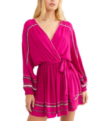 Free People Delilah Embroidered Wrap ...